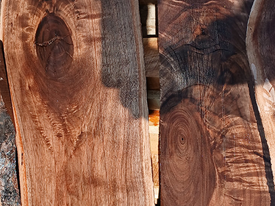 Custom and environmentally friendly wood slabs